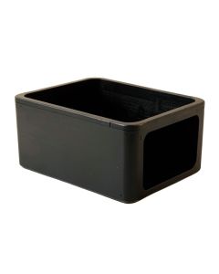 Field Bluff Empty Furniture-Style Litter Enclosure - Black