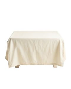 Laurel Edge Flat Bed Sheet - Ivory