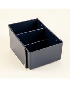 Cliff Bluff Empty Coffee-Station Organizer - Navy (synthetic illustration; no displayed measurements)