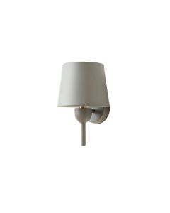 Stone Brook Wall Sconce Mounted On A Plain Wall - Gray (synthetic illustration; no displayed measurements)