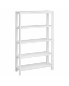 Shore Bend Freestanding Bookcase - White