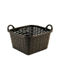 Cliff Bluff Empty Storage Basket - Black (synthetic illustration; no displayed measurements)