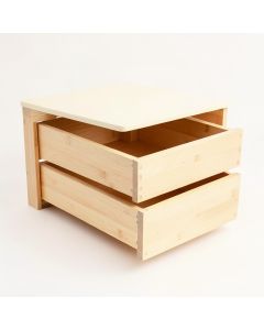 River Dale Under-Desk Drawer Unit - Cream (synthetic illustration; no displayed measurements)