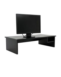 Dawn Fold Desktop Monitor Riser - Black (synthetic illustration; no displayed measurements)