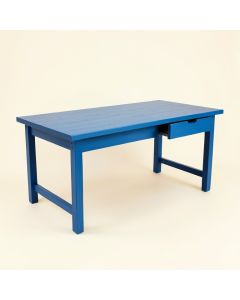 Moss Canyon Empty Workshop Workbench - Blue (synthetic illustration; no displayed measurements)