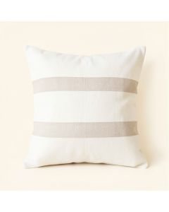 Reed Bend Filled Accent Pillow - White (synthetic illustration; no displayed measurements)