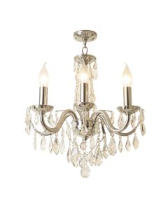 Isabeau Candle Style Empire Chandelier With Crystal Accents (synthetic illustration; no displayed measurements)
