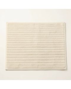 Stone Crest Bath Mat - Ivory (synthetic illustration; no displayed measurements)