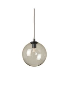 Bay Bridge Pendant Light Suspended From One Plain Cable - Gray (synthetic illustration; no displayed measurements)
