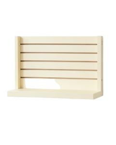 Oak Canyon Wall-Mounted Entryway Organizer Shelf - Cream
