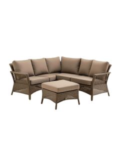 Ensor Outdoor 5 Piece Seating Group With Cushions