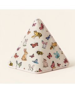 East Urban Home Bee Grateful Girl With Beehive Potholder (synthetic illustration; no displayed measurements)