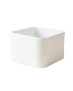 Sage Crossing Empty Furniture-Style Litter Enclosure - White (synthetic illustration; no displayed measurements)