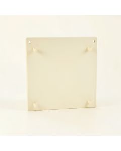 Birch Bluff Empty Wall-Mounted Tool Organizer Panel - Ivory (synthetic illustration; no displayed measurements)
