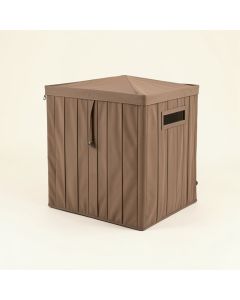Single Person Traditional Steam Sauna With Remote Control (synthetic illustration; no displayed measurements)