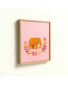Botanic Elephant Framed Graphic Art Print (synthetic illustration; no displayed measurements)