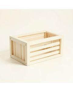 Reed Bend Empty Furniture-Style Litter Enclosure - Cream (synthetic illustration; no displayed measurements)