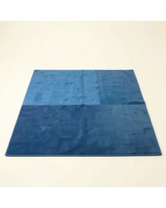 Pine Bluff Rectangular Area Rug - Blue (synthetic illustration; no displayed measurements)