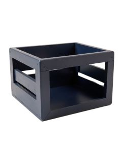 Brook Canyon Empty Furniture-Style Pet Crate - Navy