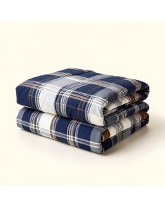 Rugged Plaid Reversible Comforter Set (synthetic illustration; no displayed measurements)