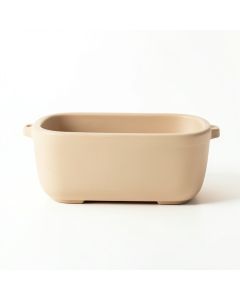 River Dale Empty Railing Planter With Integral Brackets - Beige (synthetic illustration; no displayed measurements)