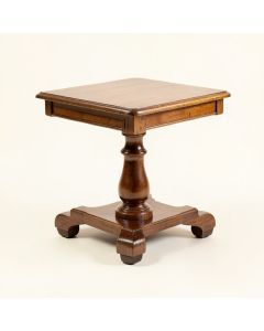 Luevano Antique Trestle End Table (synthetic illustration; no displayed measurements)