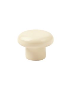 Linden Arc Cabinet Knob Without Packaging - Cream (synthetic illustration; no displayed measurements)