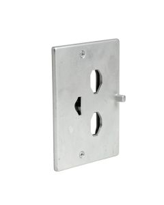 Monarch Abode Architectural 3-Gang Toggle Light Switch / Rocker Combination Wall Plate