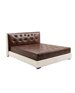 Salina Tufted Upholstered Low Profile Platform Bed (synthetic illustration; no displayed measurements)
