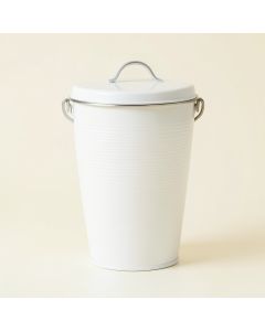 Dawn Canyon Storage Canister With Lid - White (synthetic illustration; no displayed measurements)