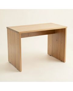 Delmi Solid Wood Desk (synthetic illustration; no displayed measurements)