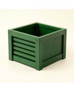 Dawn Crossing Empty Furniture-Style Litter Enclosure - Green (synthetic illustration; no displayed measurements)