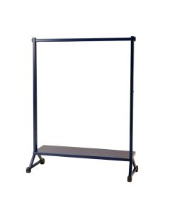 Lake Arc Empty Garment Rack - Navy (synthetic illustration; no displayed measurements)