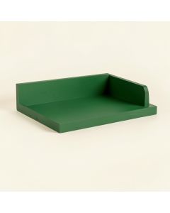 Meadow Crest Wall-Mounted Cat Perch - Green (synthetic illustration; no displayed measurements)
