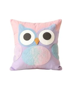 Ambrose Cute Owl Decorative Cotton Throw Pillow (synthetic illustration; no displayed measurements)