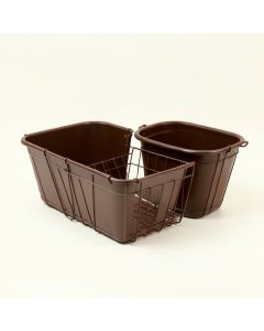 2-Piece Metal/Wire Basket Set (synthetic illustration; no displayed measurements)