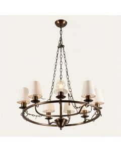 Littleville 9-Light Shaded Chandelier Tiered Chandelier (synthetic illustration; no displayed measurements)