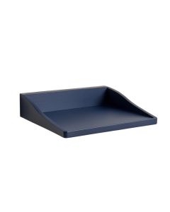 Field Crest Wall-Mounted Cat Perch - Navy (synthetic illustration; no displayed measurements)