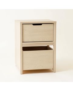 Clay Crest Freestanding Pull-Out Hamper Cabinet - Beige (synthetic illustration; no displayed measurements)