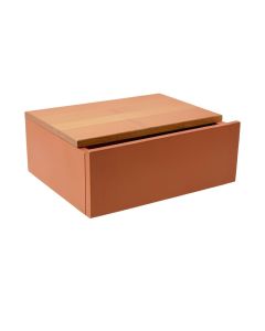 Ridge Bridge Under-Desk Drawer Unit - Terracotta