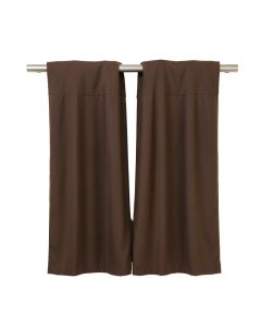 Farmhouse Room Darkening Rod Pocket Curtain Panels