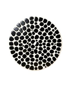 Retro 0.74 '' X 0.74 '' Porcelain Penny Round Mosaic Wall & Floor Tile