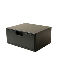 Field Crossing Under-Desk Drawer Unit - Black (synthetic illustration; no displayed measurements)