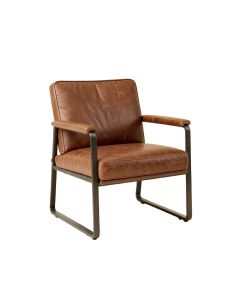 Tristani 25 '' Wide Cowhide Armchair
