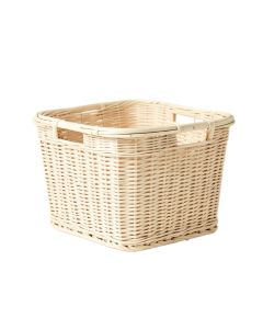 Ridge Arc Laundry Hamper - Ivory (synthetic illustration; no displayed measurements)