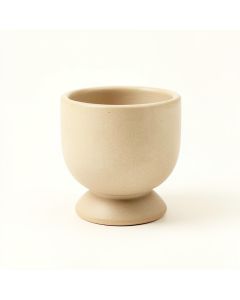 Briar Crest Empty Candle Holder - Beige (synthetic illustration; no displayed measurements)