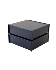 Laurel Edge Under-Desk Drawer Unit - Navy (synthetic illustration; no displayed measurements)