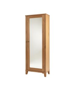 Free Standing Jewelry Armoire With Mirror