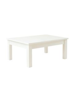 Aspen Crossing Coffee Table - White (synthetic illustration; no displayed measurements)