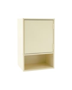 River Bluff Wall-Mounted Laundry Cabinet - Cream (synthetic illustration; no displayed measurements)